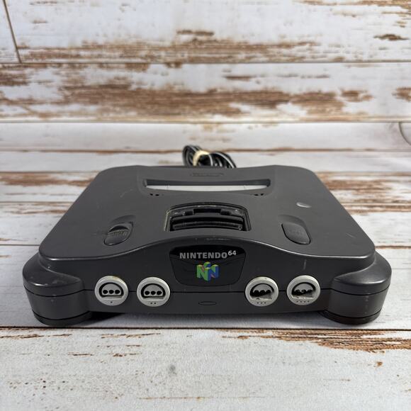 Nintendo 64 N64 Console W Power Supply Only Parts